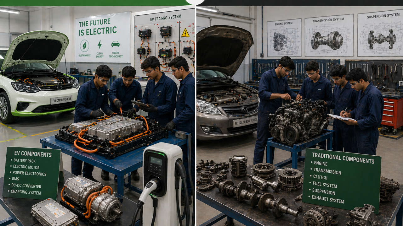Visible Auto Lab EV Lab vs Traditional Automotive Lab: What's the Real Difference ...