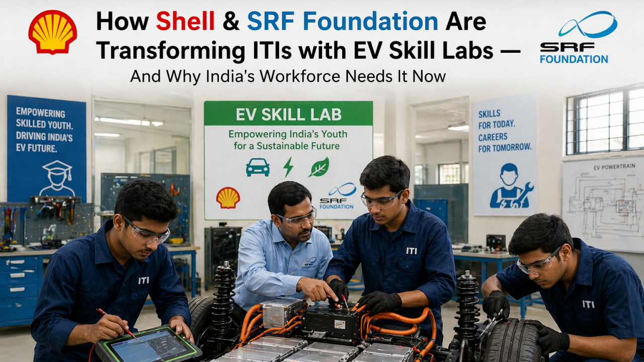 How Shell & SRF Foundation Are Transforming ITIs with EV Skill Labs ...