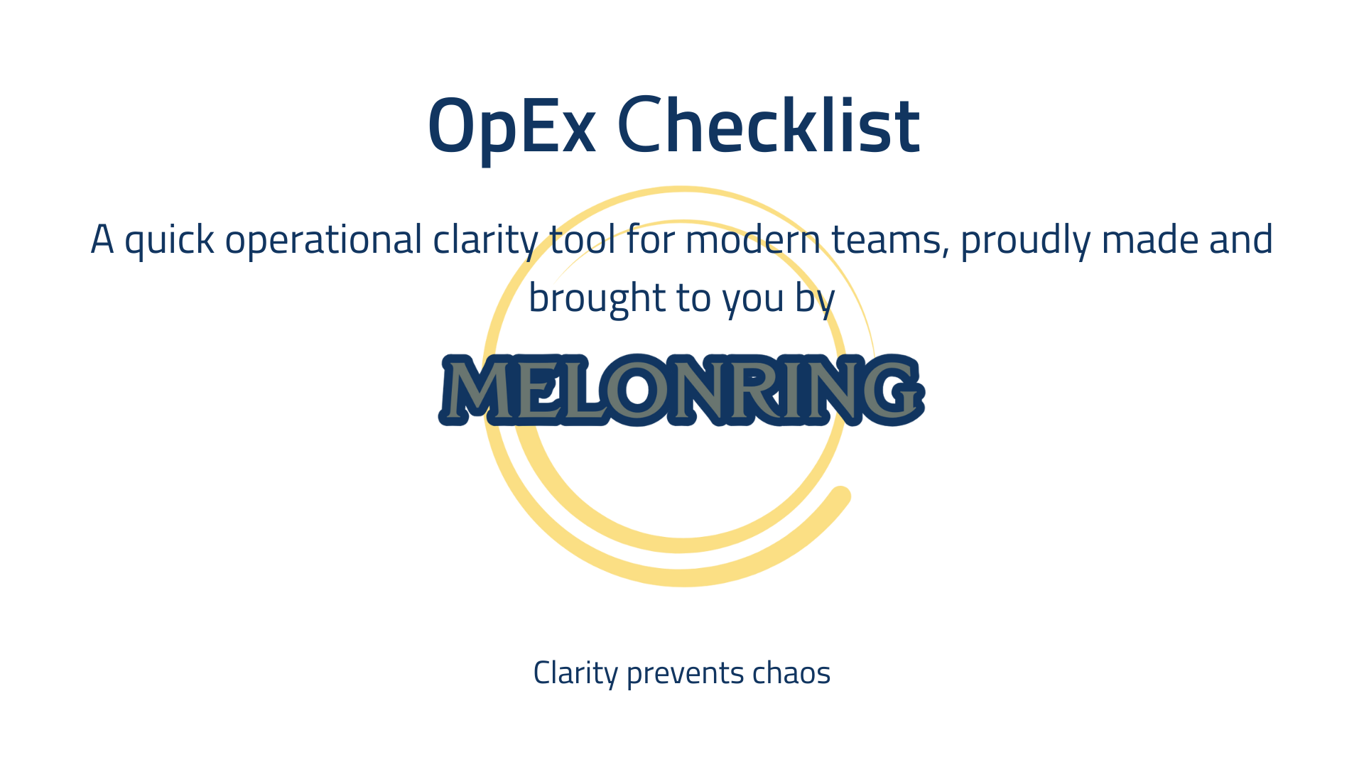 OpEx Checklist — Find Hidden Operational Cash Leaks