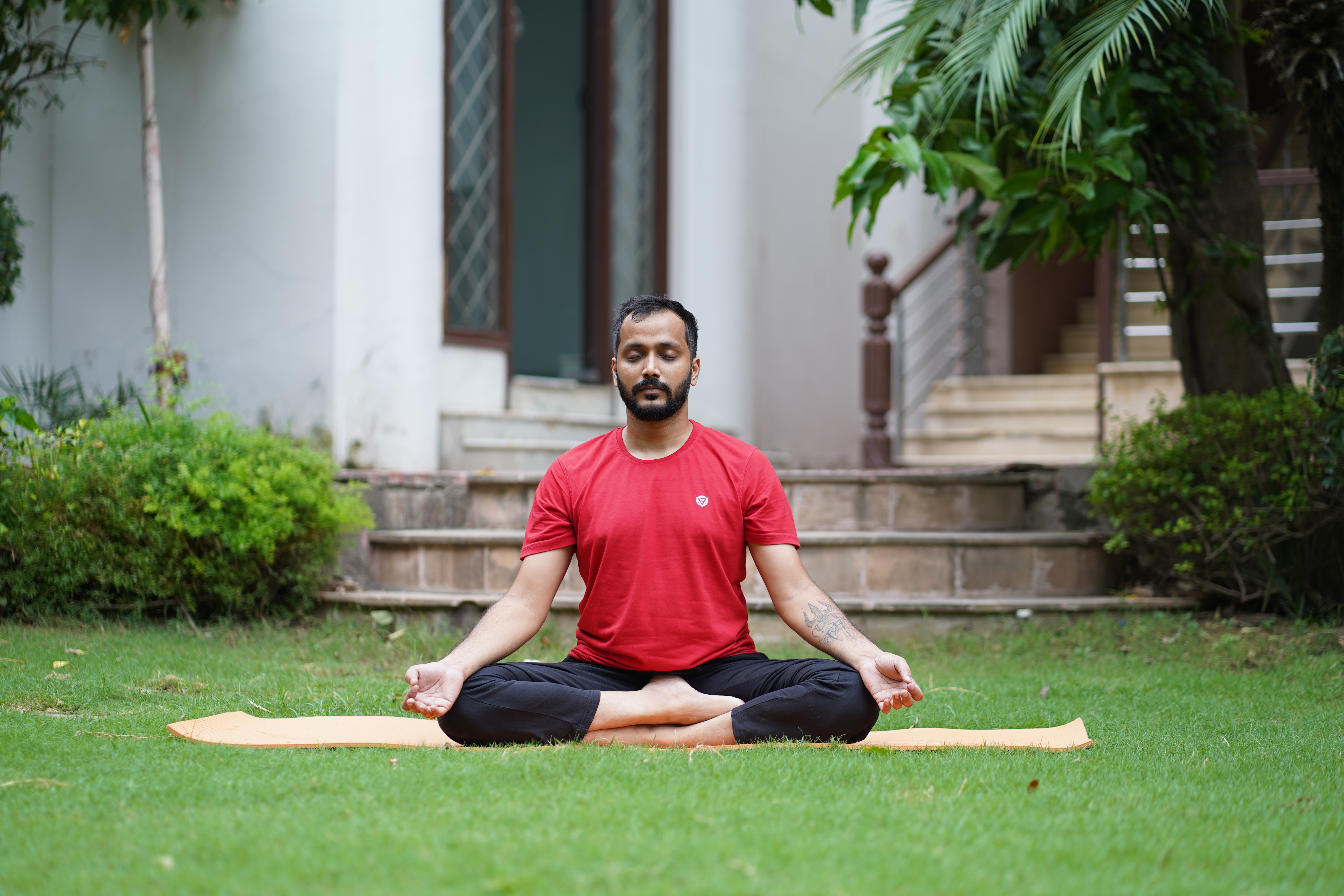 Half Lotus Toe Balance Pose - Padangustha Padma Utkatasana - The Yoga  Collective