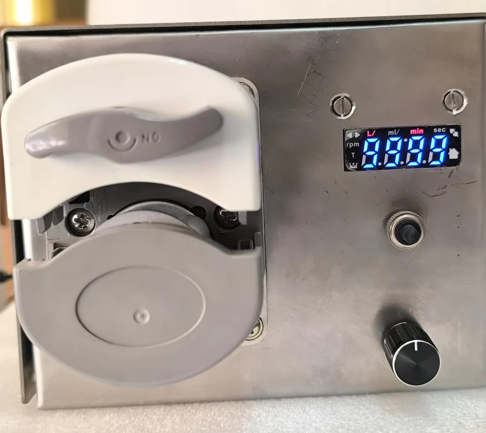 Low flowrate peristaltic pump — VISA Pvt. Ltd Chennai