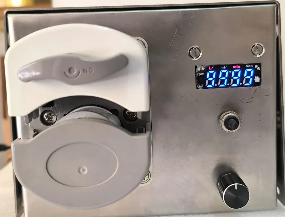 Low flowrate peristaltic pump — VISA Pvt. Ltd Chennai