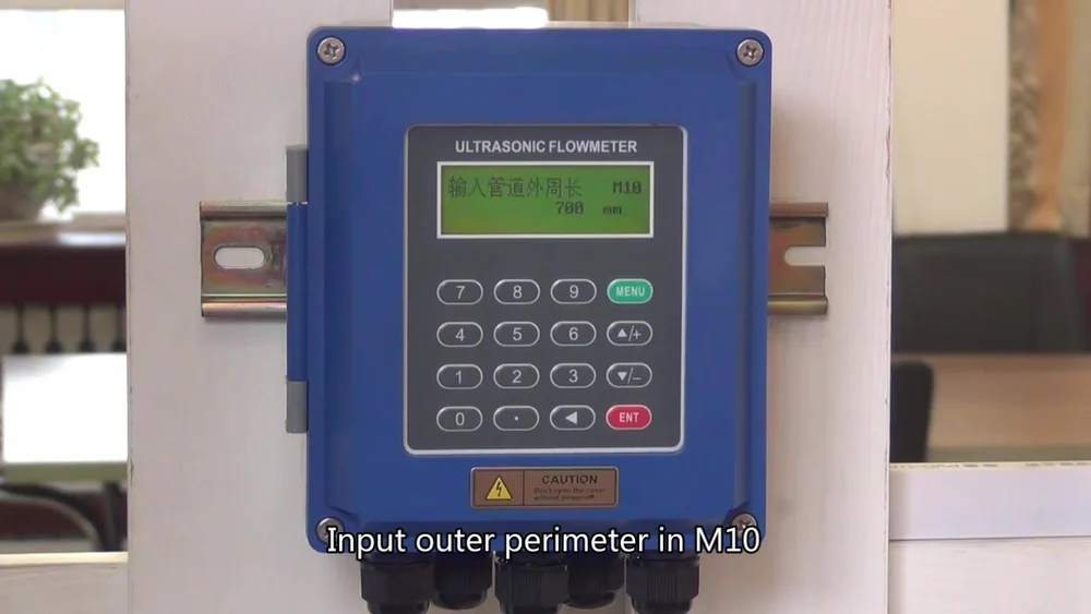 Wall Mounting Ultrasonic Flow meter — VISA Pvt. Ltd Chennai