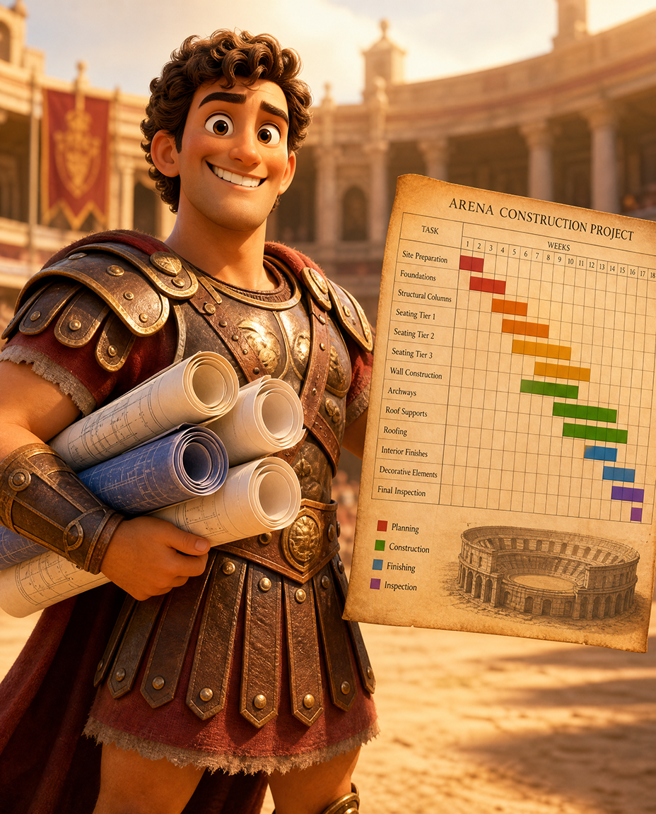 Gantt Chart Gladiators group image