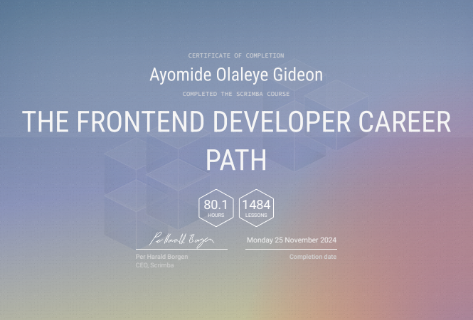 Frontend Developer Career Path