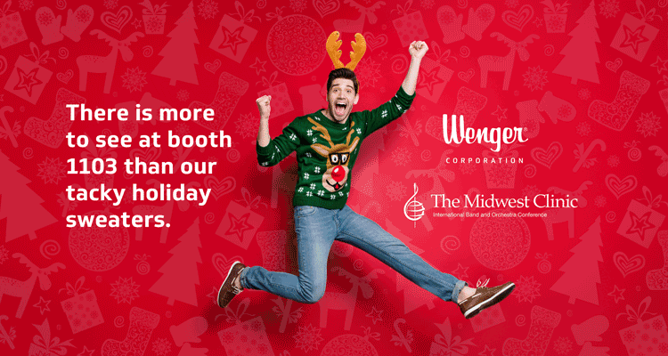There is more to see at booth 1103 than our tacky holiday sweaters
