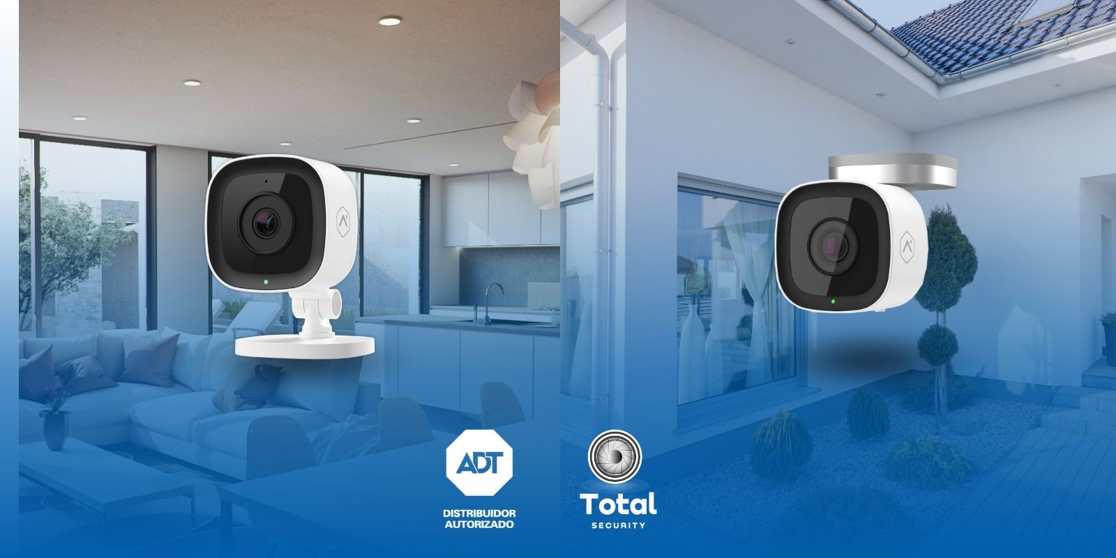 Protección completa: Alarmas, cámaras y monitoreo en un solo sistema ADT