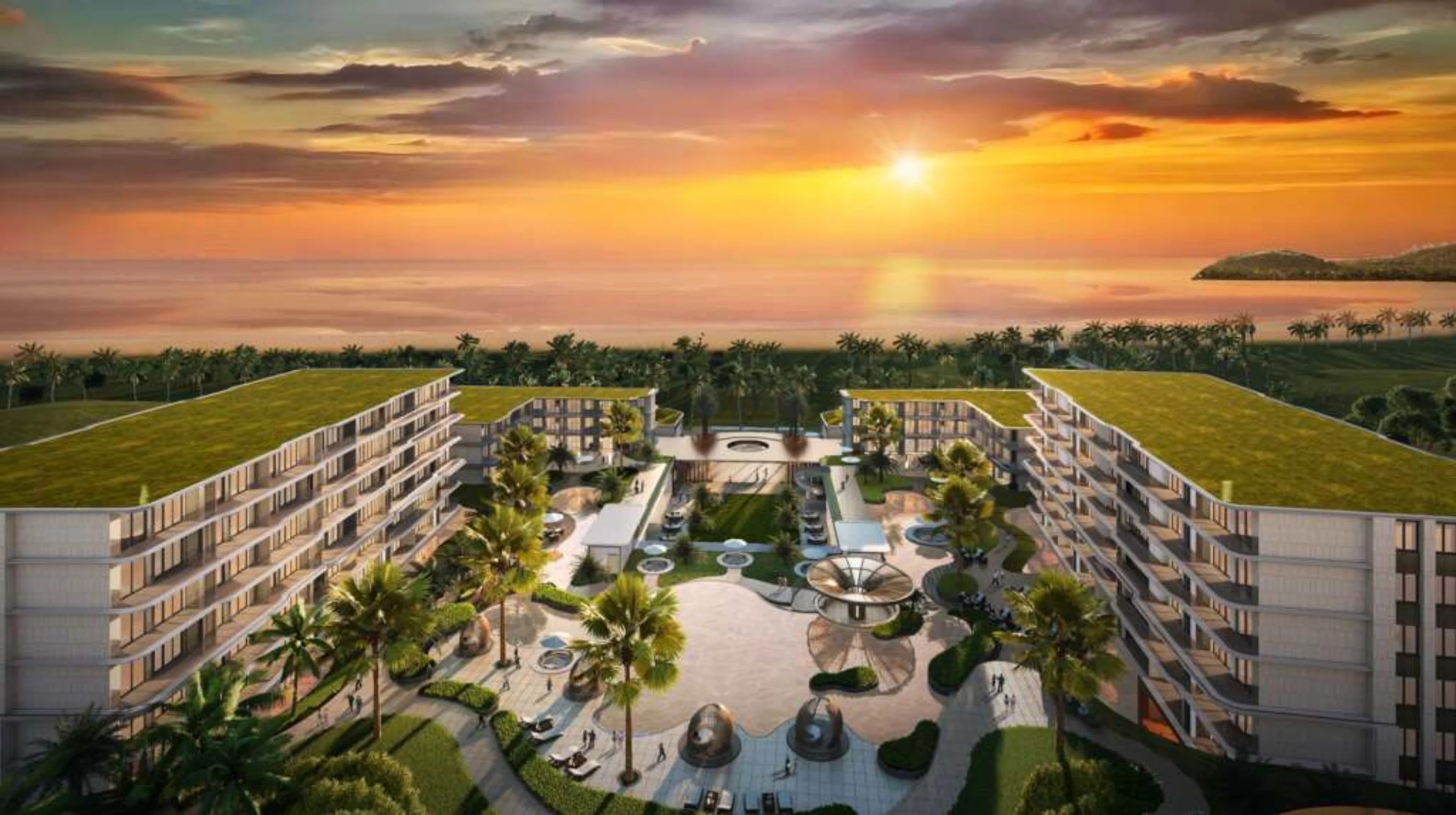 Ayana Heights Seaview Residence Condominium in Layan