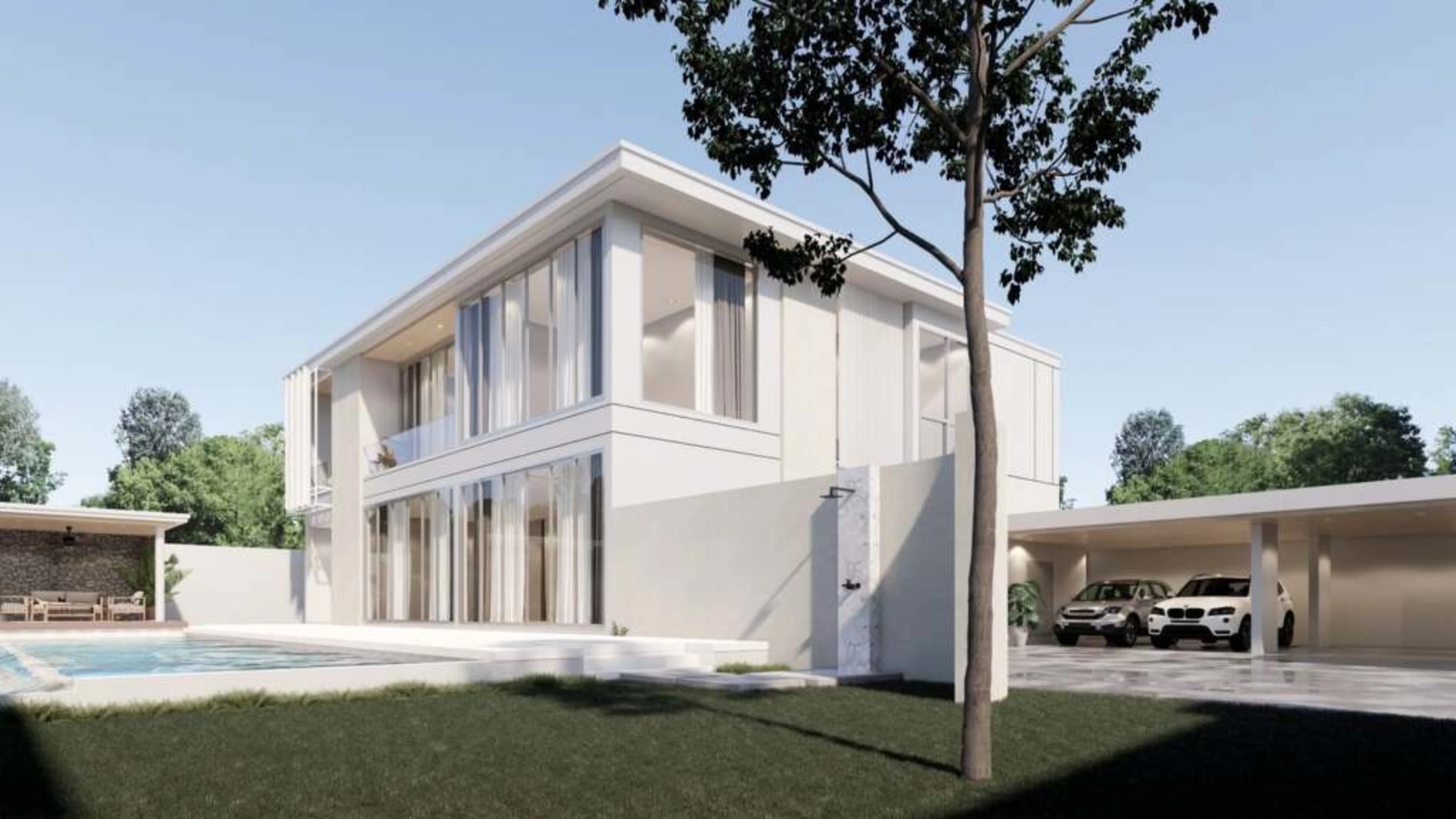 Ocean Hills: 5 Bedroom Modern Luxury Pool Villa in Thep Krasattri — photo 2