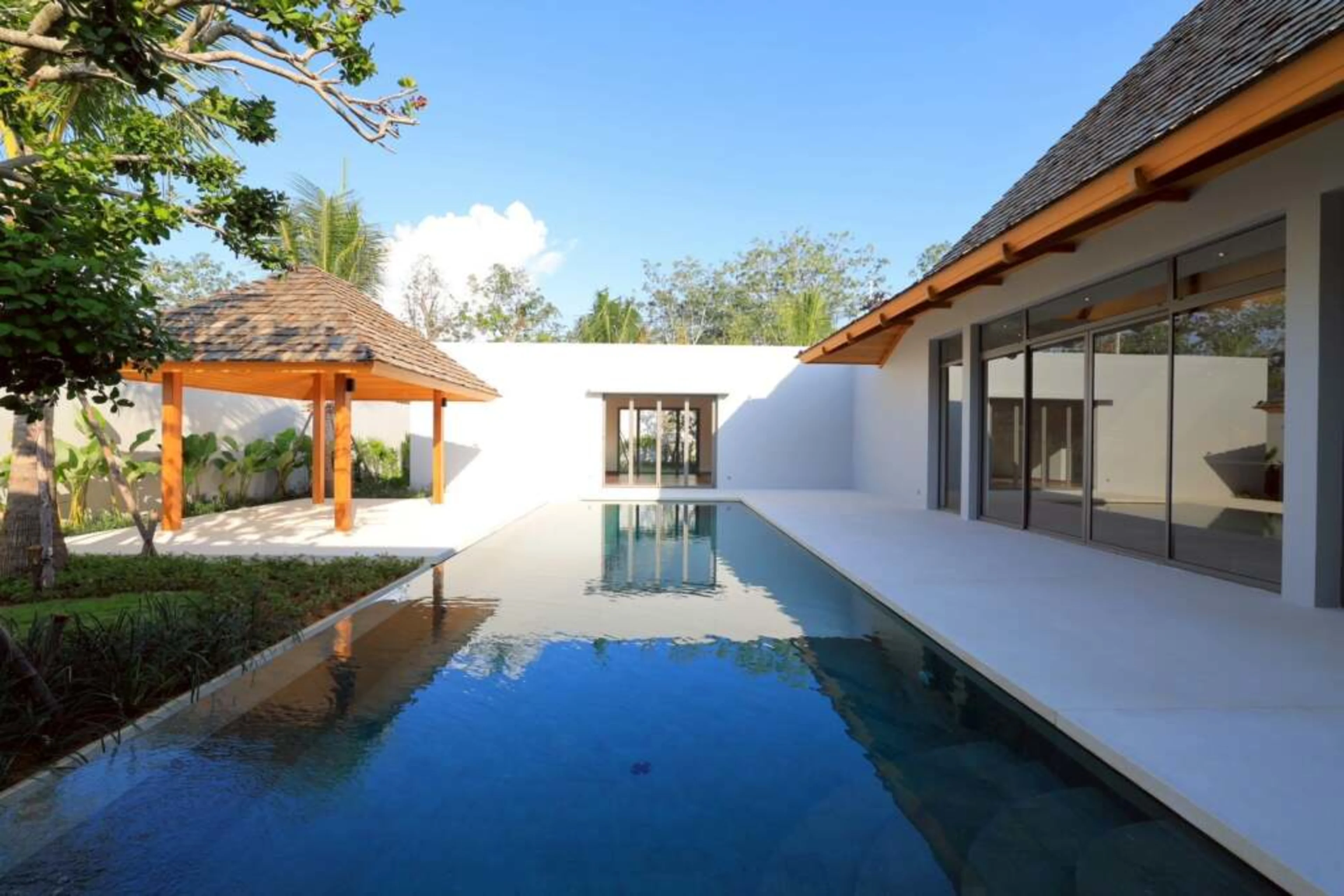 Anchan Indigo II – Move-In Ready Villa for Sale in Thep Krasattri ## Anchan Indigo II – Move-In Ready Luxury Villa **Price:** 42,000,000 THB **Overview**
Anchan Indigo II is a generously sized villa that is ready for immediate occupancy, showcasing a modern design and outstanding comfort in a desirable location in Phuket. With ample indoor and outdoor areas, this residence is perfect for families, long-term residents, or those in search of a luxurious vacation home. **Key Features** - **Bed — photo 5