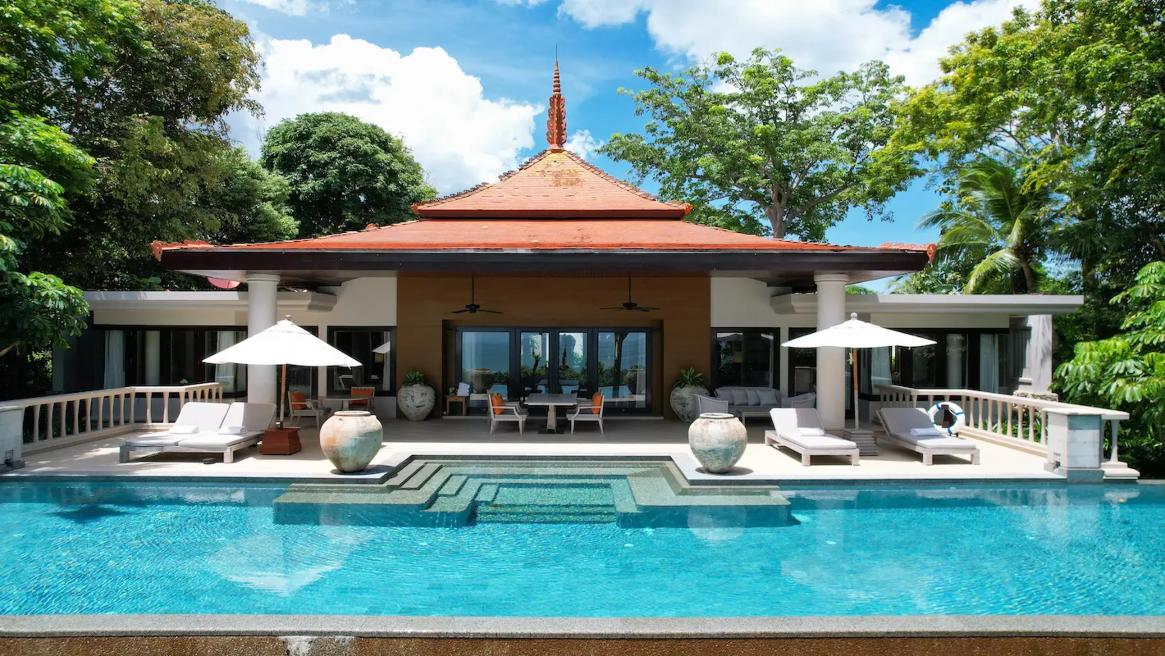 2 Bedrooms Private pool Villa with Oceanview in Naithon area