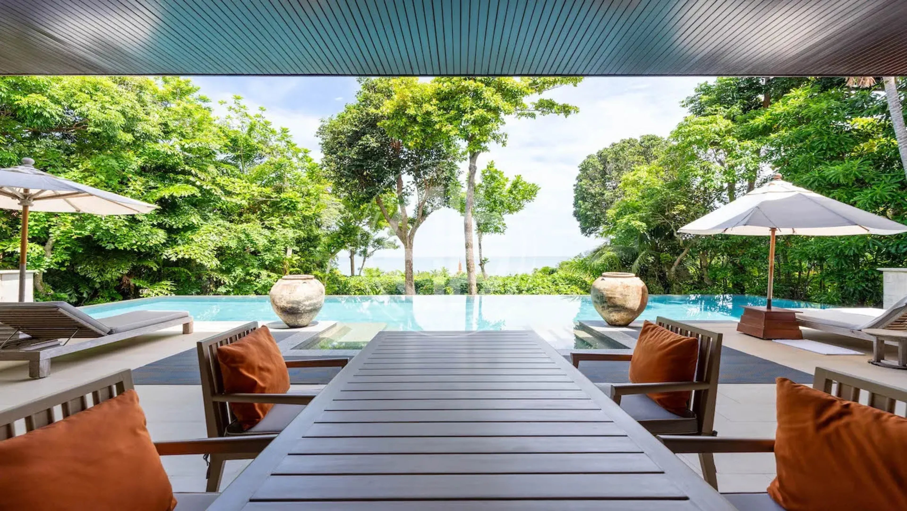 2 Bedrooms Private pool Villa with Oceanview in Naithon area