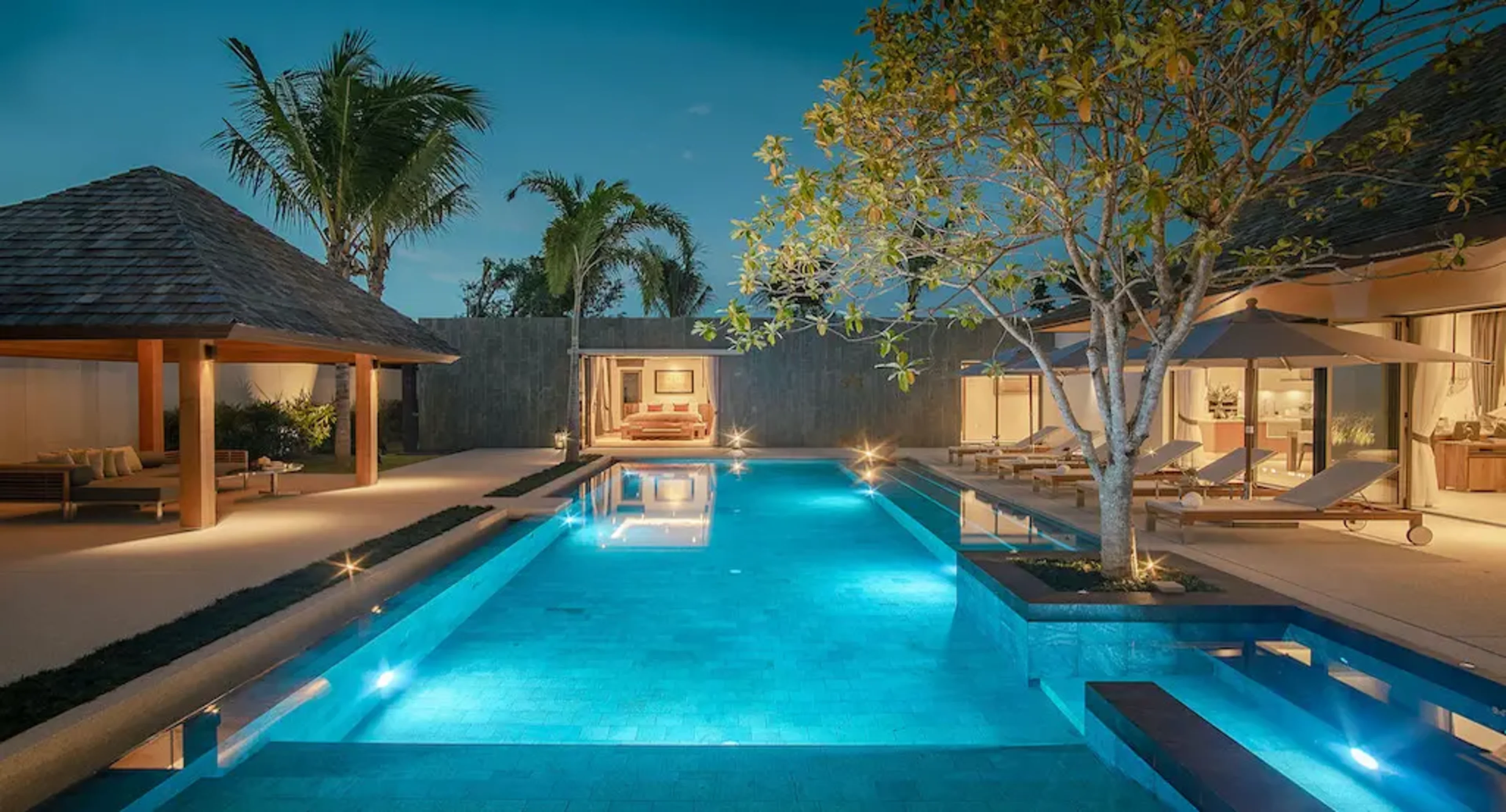 The luxurious villa of peace