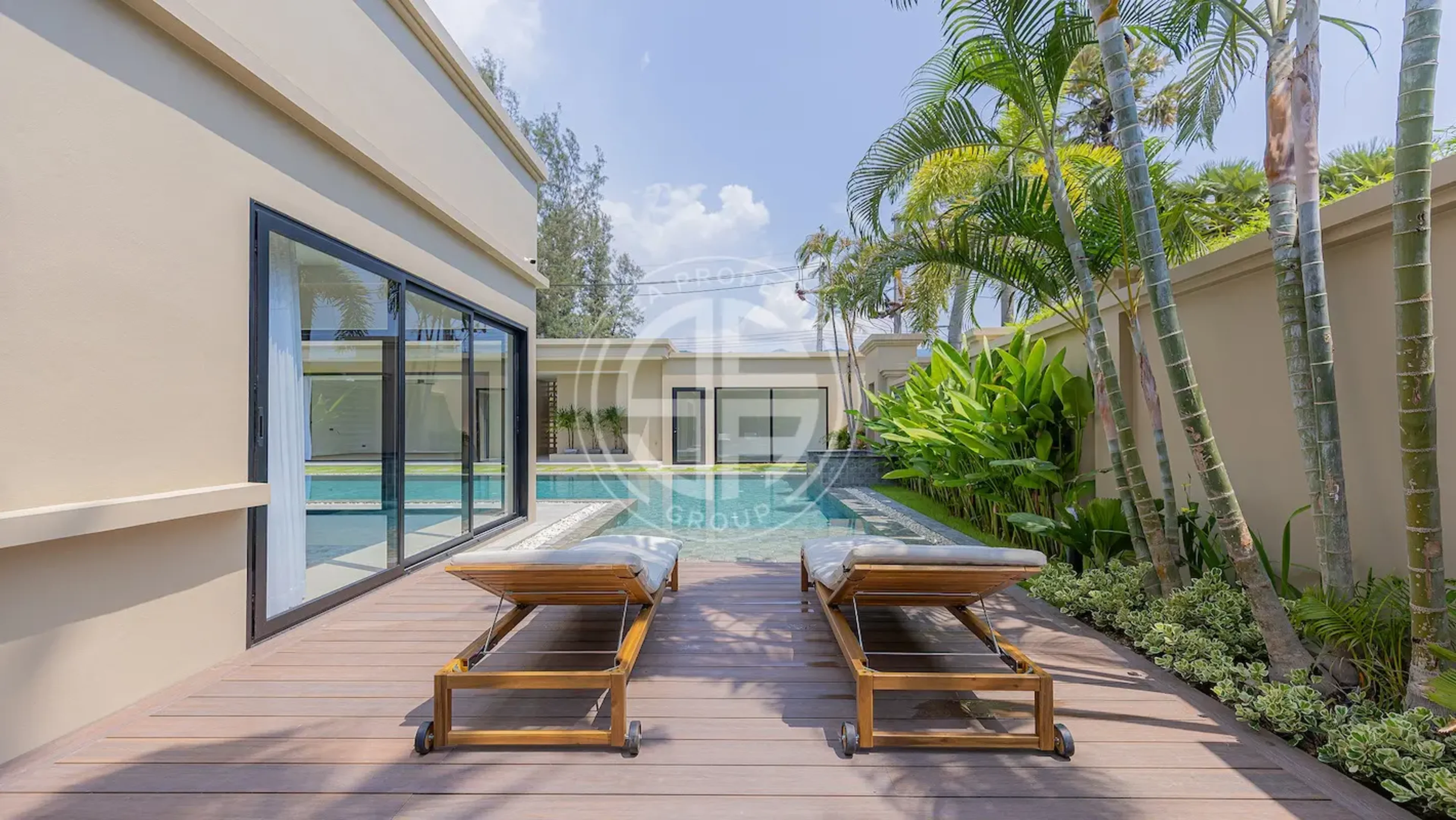 A newly renovated 3 Bedrooms Luxury Private Pool Villa