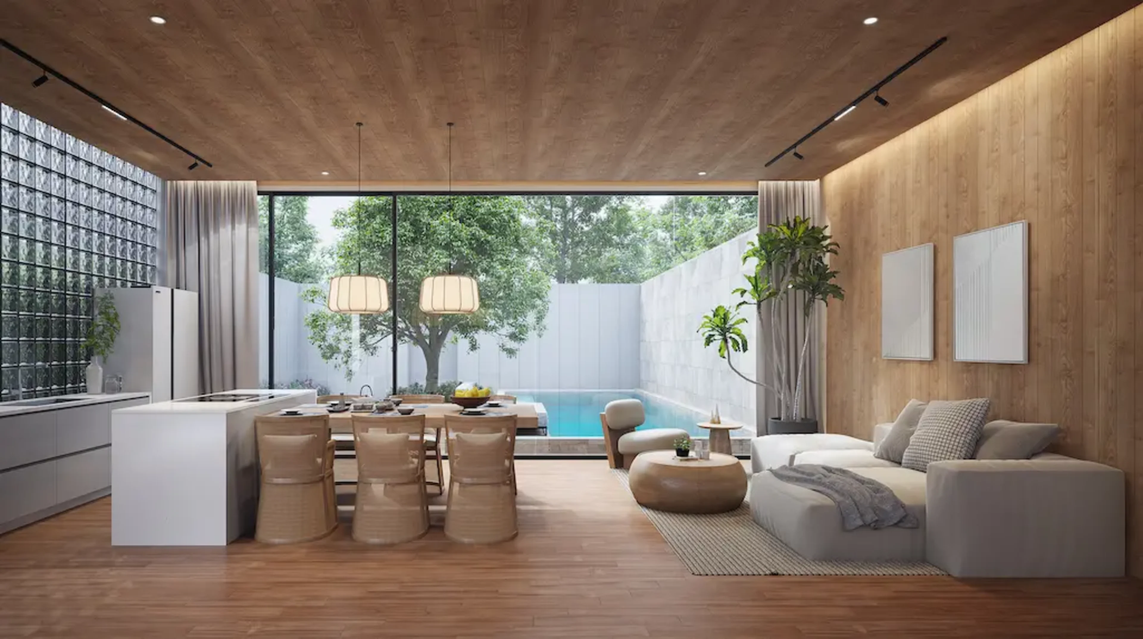 Modern Luxury Style Villa with the Japanese Concept