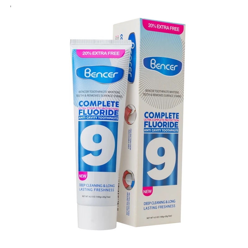 Banser toothpaste, 9-function model, weight 120 grams