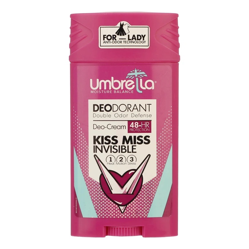 Umbrella Women's Antiperspirant Stick  Kiss Miss Invisible 90 ml