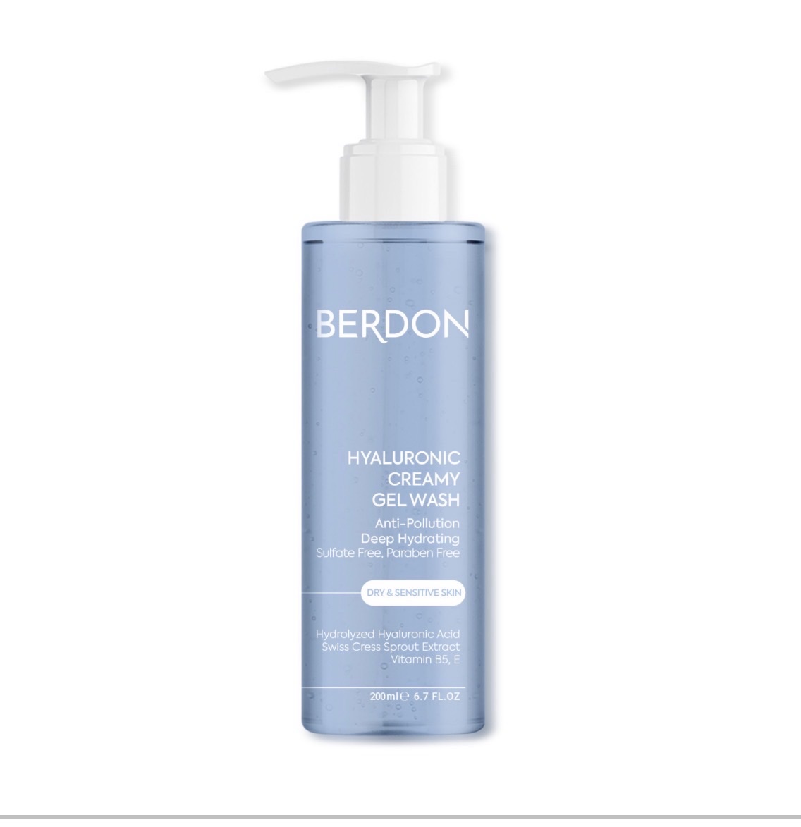Berdon Dry &Normal & Sensitive Skin Creamy Wash Gel200ml