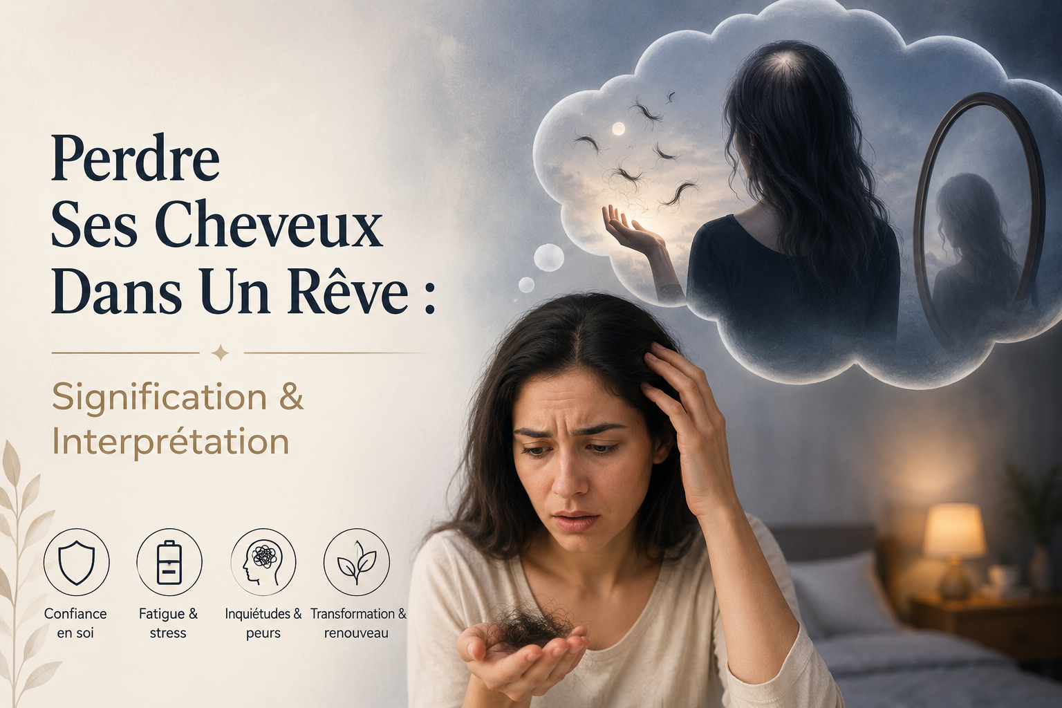 Que signifie perdre ses cheveux dans un rêve ? Interprétation et symbolique