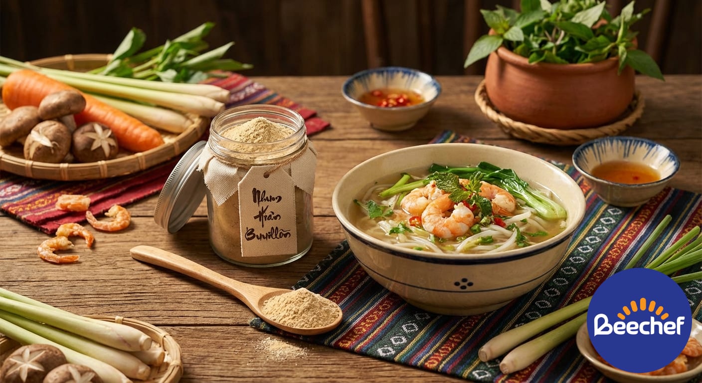 Lợi ích sức khỏe của hạt nêm tự nhiên và xu hướng ẩm thực healthy
