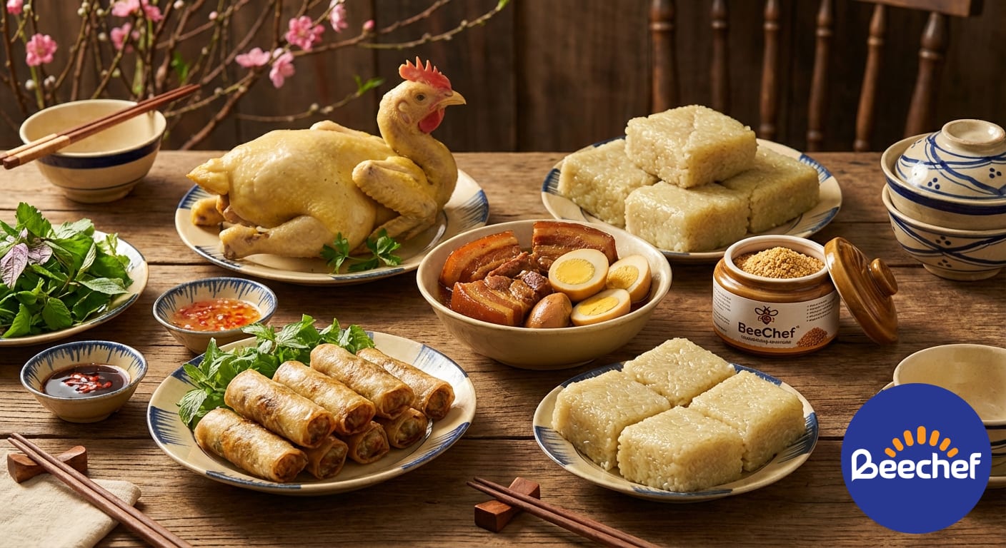 Gợi Ý Các Món Ăn Theo Mùa Đặc Biệt Dịp Tết Với Hạt Nêm BeeChef