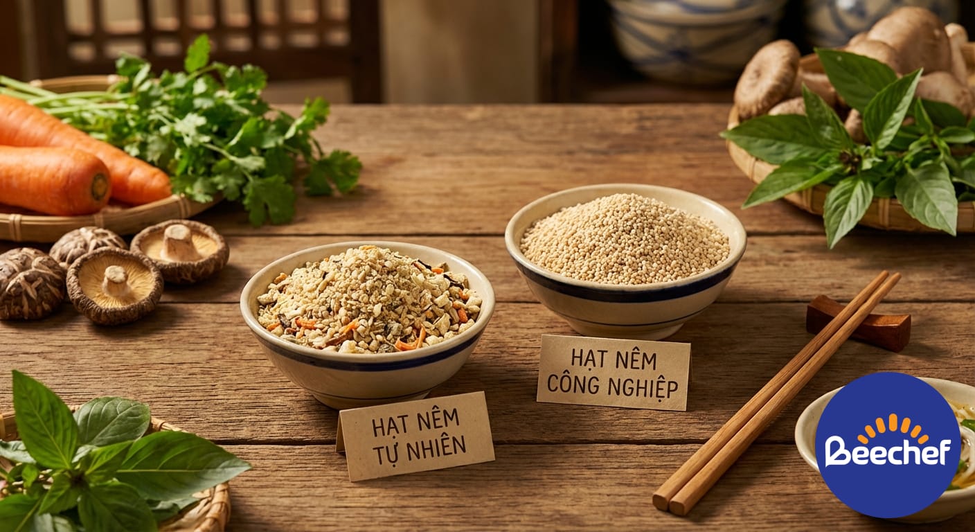 So sánh hạt nêm: Lựa chọn tốt cho sức khỏe và món ăn