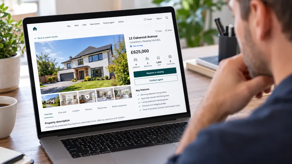 person-looking-at-house-listing