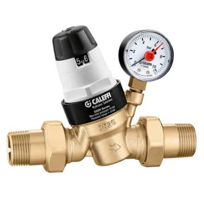Caleffi Manometreli Sıcak Su Basınç Düşürücü