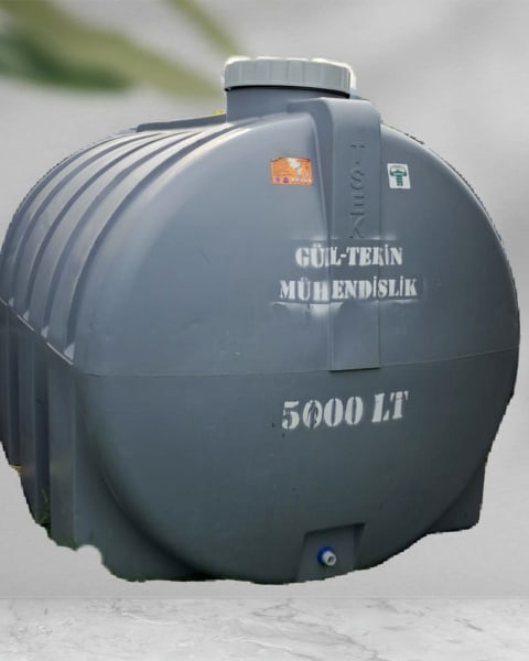 YELKENCİ - 5.000 LT YATAY POLİETİLEN SU DEPOSU - Su Depoları