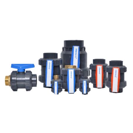 PİMTAŞ - PİMTAŞ PVC KÜRESEL VANA - Hidrofor Sistemleri