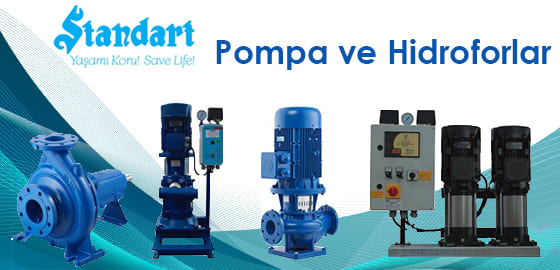 STANDART - Standart Kademeli Hidrofor Sirkülasyon - Hidrofor Sistemleri