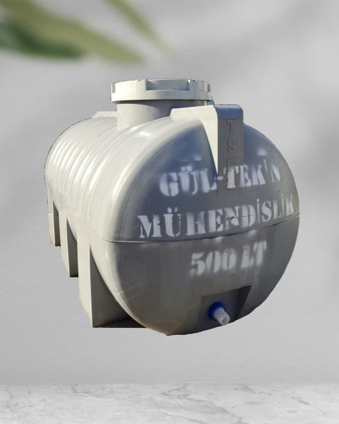 YELKENCİ - 500 LT YATAY POLİETİLEN SU DEPOSU - Su Depoları