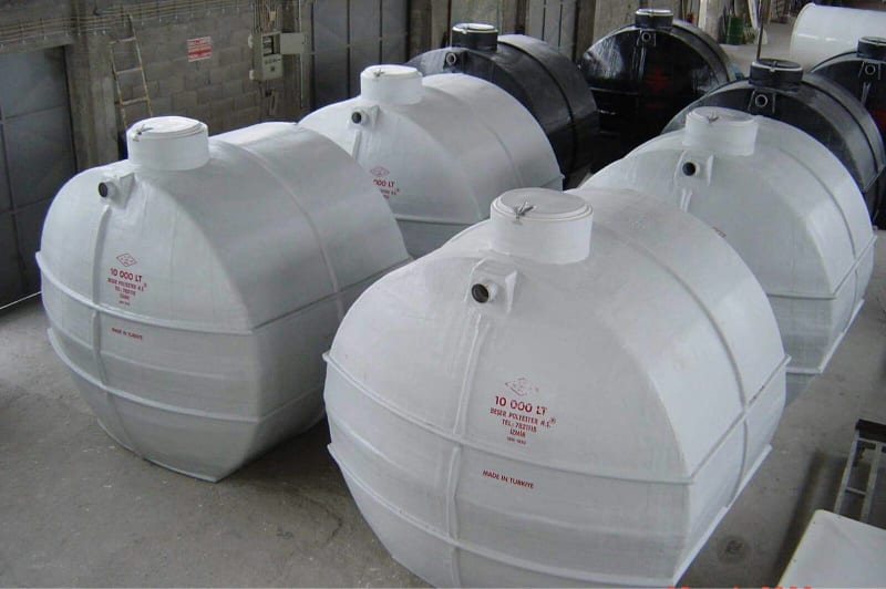 BEŞER - 5.000 10.000 LT POLYESTER TOPRAK ALTI SU DEPOSU - Su Depoları