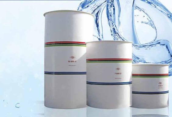 BEŞER - 50.000 LT 130.000 LT POLYESTER TOPRAK ÜSTÜ SU DEPOLARI - Su Depoları