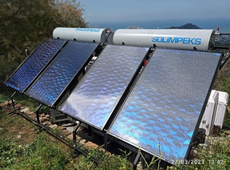 SOLİMPEKS - Solimpeks 300-350 LT Elit Paket Sistem Krom Hijyenik Boyler - Güneş Enerjisi
