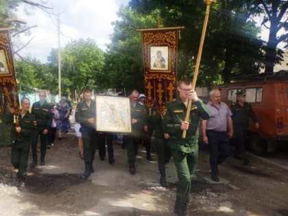 Пребывание чудотворной иконы Божией Матери Албазинской в Михайло-Семеновском благочинии