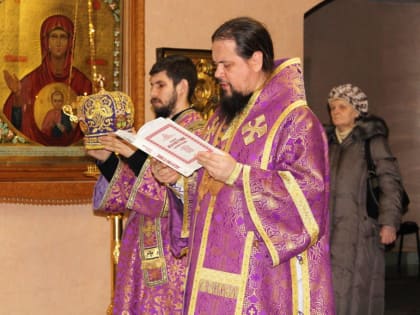 В Биробиджане совершили молитвы пред иконой Божией Матери «Державная»
