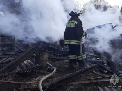 Тысяча рулонов сена сгорели в п. Приамурский ЕАО
