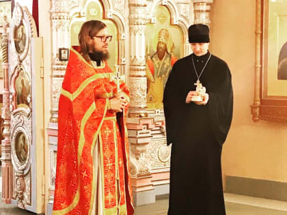 Клирка Биробиджанской епархии поздравили с Днем ангела
