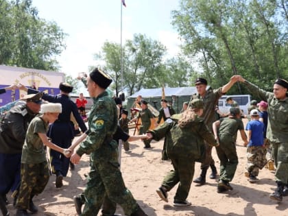 Казачьи игры «Атаманец 2024» проходят в Смидовичском районе