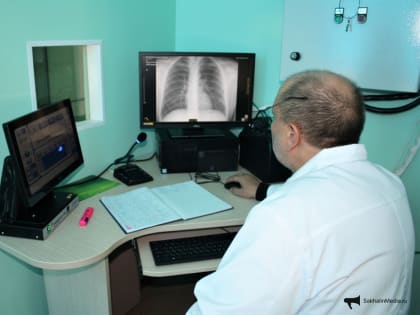 Новый рентген-аппарат заработал в Анивской ЦРБ
