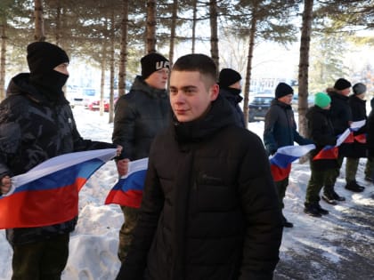 "В бою страхов нет": встреча с Героем России Тимофеем Матвеевым состоялась в Биробиджане