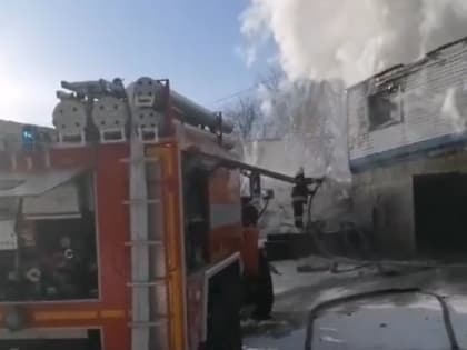 Жилой дом сгорел в п. Соцгородок ЕАО