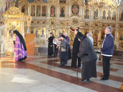 Заупокойная лития и памятный митинг у стен Благовещенского собора