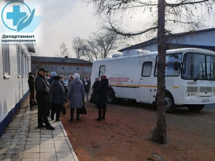167 раз выезжали передвижные медицинские комплексы в населенные пункты ЕАО