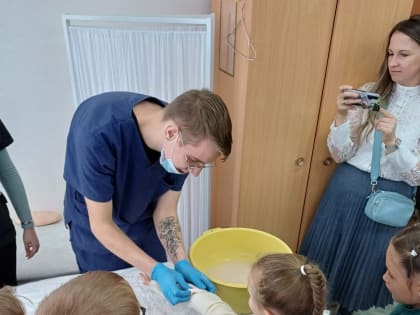 Первоклассники из Лицея 23 посетили Школу Здоровья