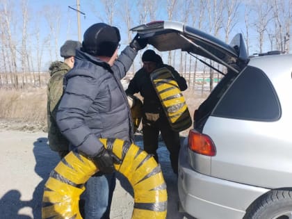 В Октябрьском районе продолжается приём гуманитарной помощи для российских военнослужащих