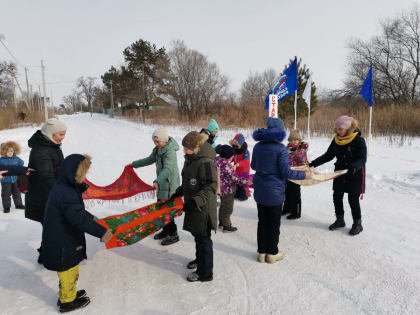 При поддержке секретаря местного отделения «Единой России» в Октябрьском районе ЕАО Марины Леоновой состоялся лыжный марафон