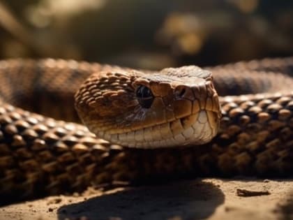 Ядовитую змею поймали во дворе жители многоквартирного дома