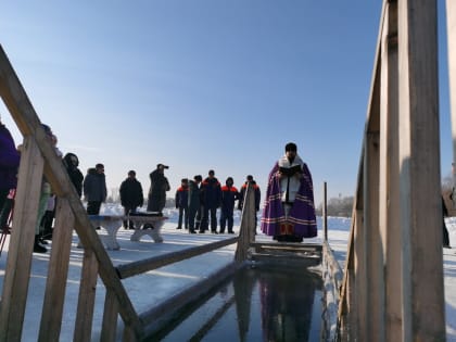 На Невском заливе оборудуют крещенский городок в Биробиджане